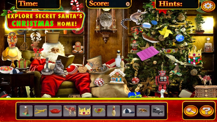 Hidden Objects Magical Christmas Wonderland