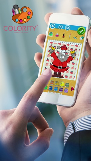 Christmas Coloring Pages Book(圖1)-速報App