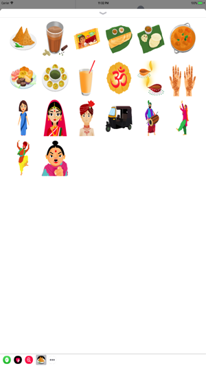 Indian Emojis and Sticker Pack