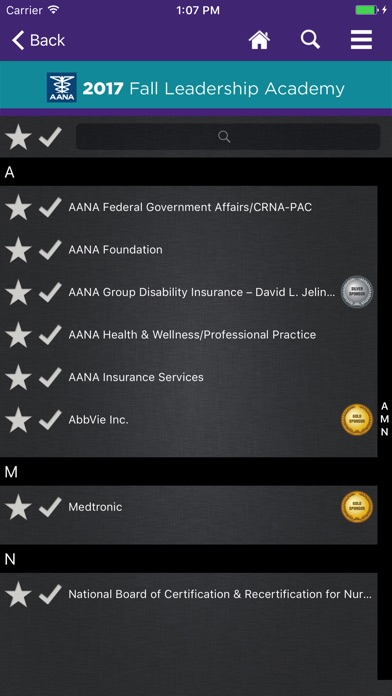 AANA Meetings screenshot 4