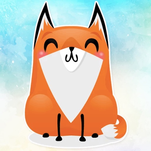 Crazy Fox! Stickers iOS App