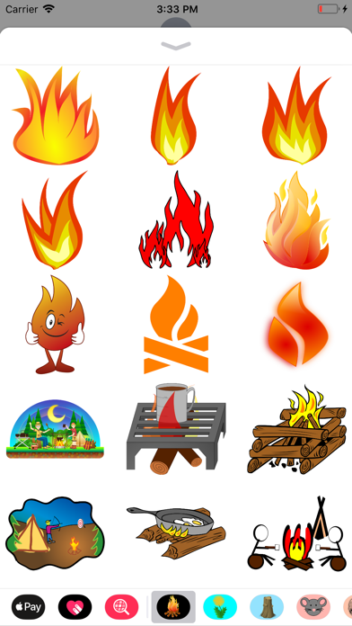 Campfire Stickers screenshot 2