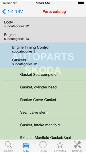 Autoparts for Skoda(圖4)-速報App