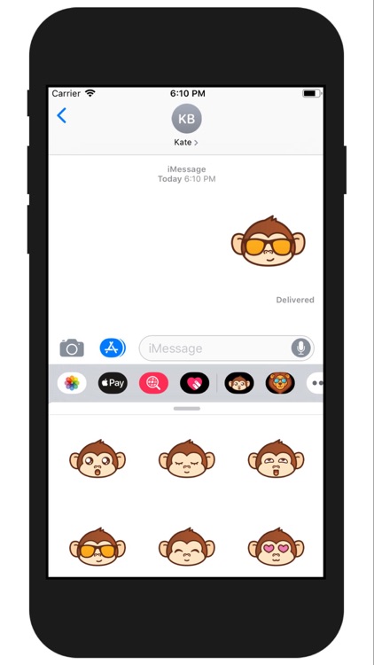 Monkey Cute Stickers