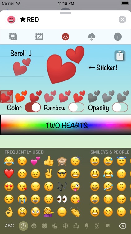 RED Emoji • Stickers screenshot-4
