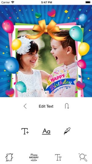 Birthday Photos Frames Editor(圖3)-速報App