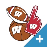 Wisconsin Badgers PLUS Selfie Stickers