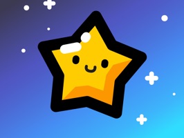 Happy Animated Star Stickers for iMessage