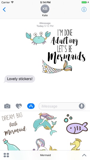 Little Mermaid - Sticker Pack(圖3)-速報App