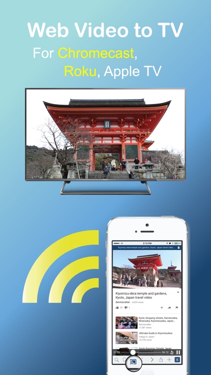WebCast Chromecast TV Streamer