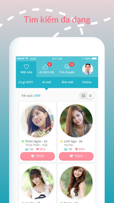 YmeetMe: Chat hẹn hò, kết bạn screenshot 3