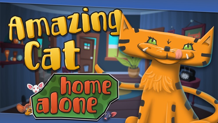 Amazing Cat Home Alone