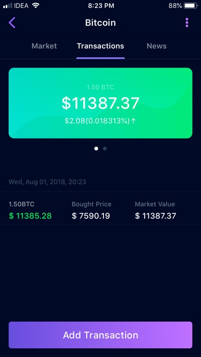 Lambo Crypto Portfolio Tracker screenshot 4