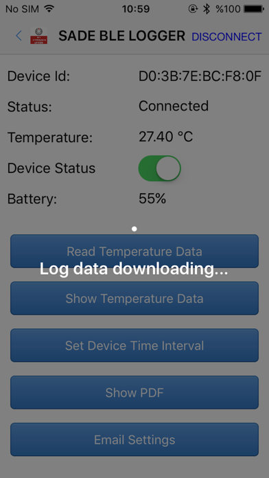 Ble Logger Sade screenshot 3