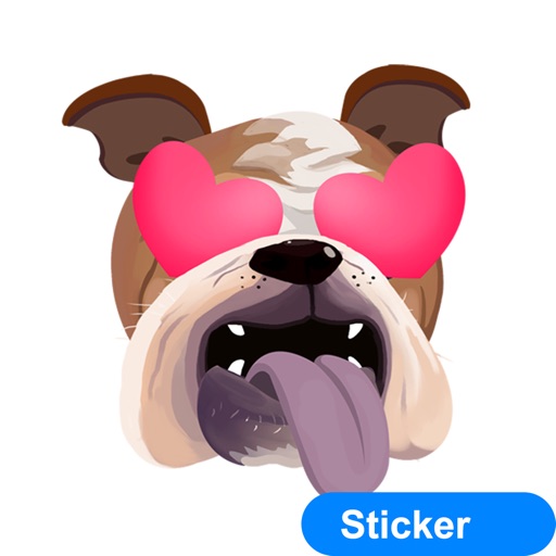 Bulldog Emojis & Stickers