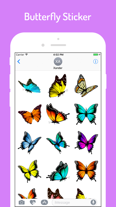 How to cancel & delete Glossy Butterflies Stickers from iphone & ipad 2