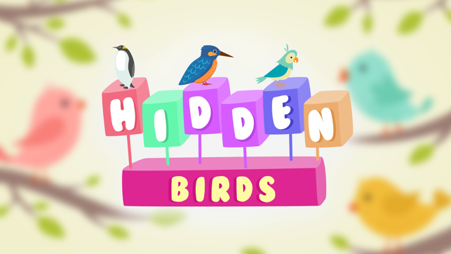 Hidden Birds - kids games