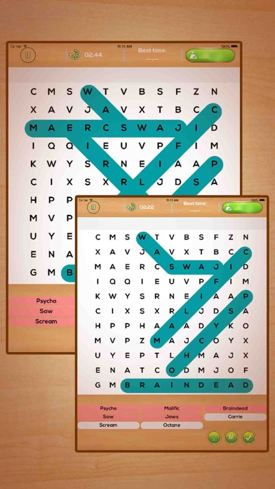 Unlimited Word Search Puzzle - Brain It Word screenshot 3