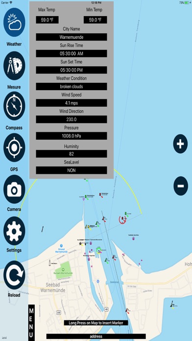 Open Sea Map Nautical Charts screenshot 2