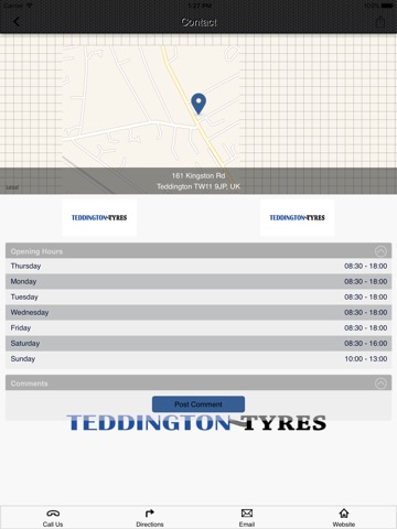Teddington Tyres screenshot 2