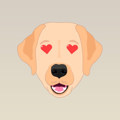 Yellow Lab Stickers icon