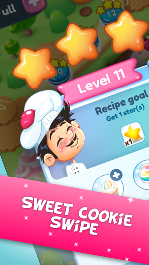 Sweet Cookie Crumbles - Amazing match 3 swipe game(圖5)-速報App