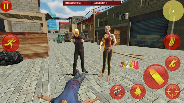 Zombie Survival War Hero screenshot-3