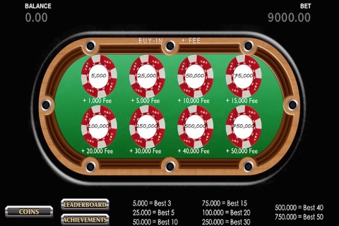 Ace's 5 Card Poker Table screenshot 2