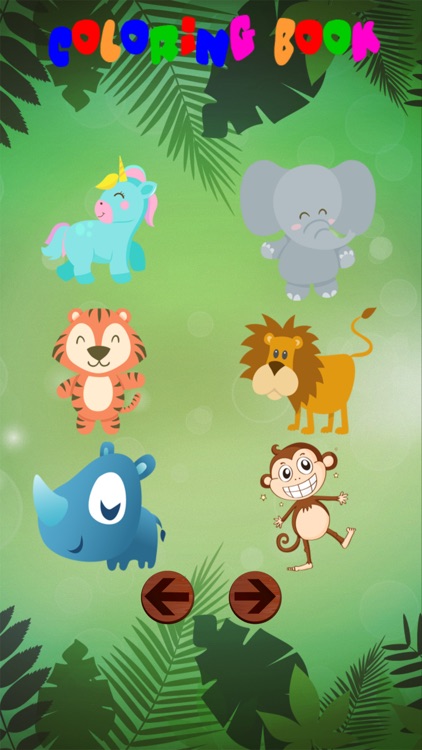 Cute Animals Coloring Book screenshot-4