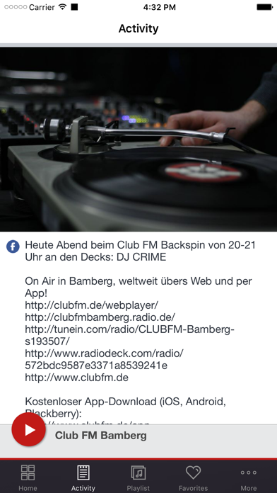 Club FM Bamberg screenshot 2