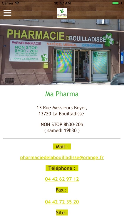 Pharmacie de la Bouilladisse