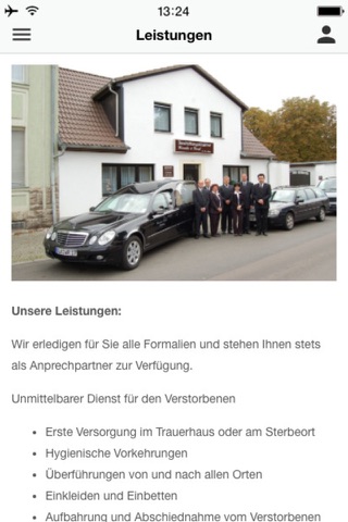 Bestattungsinstitut Bernburg screenshot 4