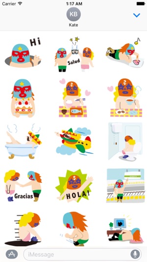 Cheerful Mexican Sticker(圖2)-速報App