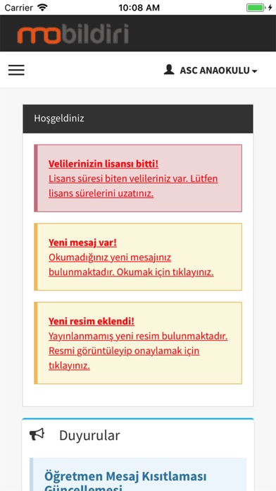 How to cancel & delete Mobildiri Yönetici from iphone & ipad 3