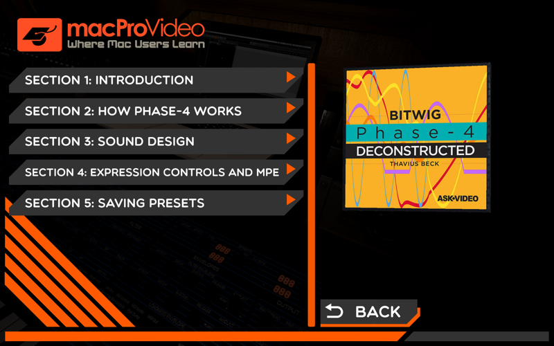 Phase 4 Course For Bitwig2 202 screenshot 2