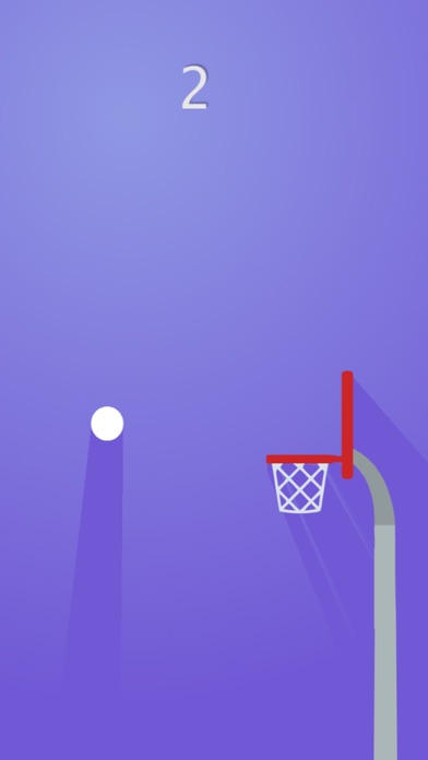 Minimal Bouncy Hoops Ball screenshot 4