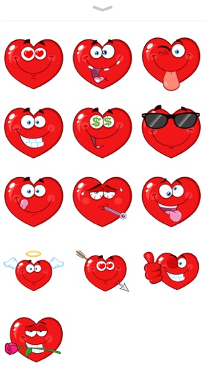 Heart Emoji Stickers Pack(圖4)-速報App