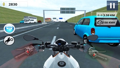 Highway Traffic Bike Rider screenshot 2