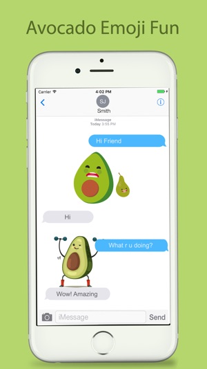 Avacado Emoji Stickers(圖4)-速報App