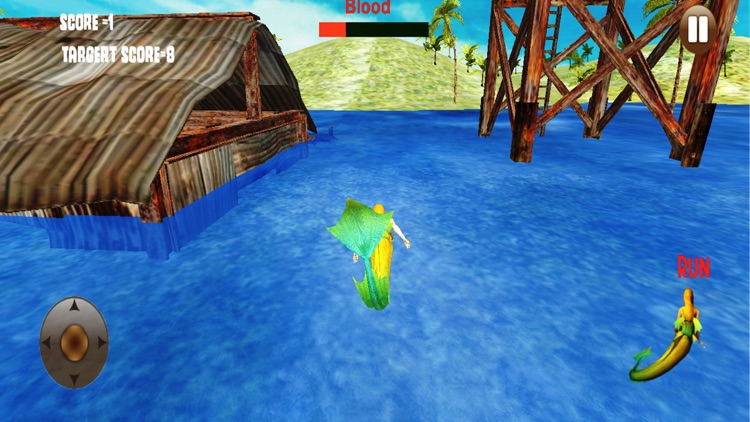 Hungry Mermaid Attack Simulator: Deadly Sea