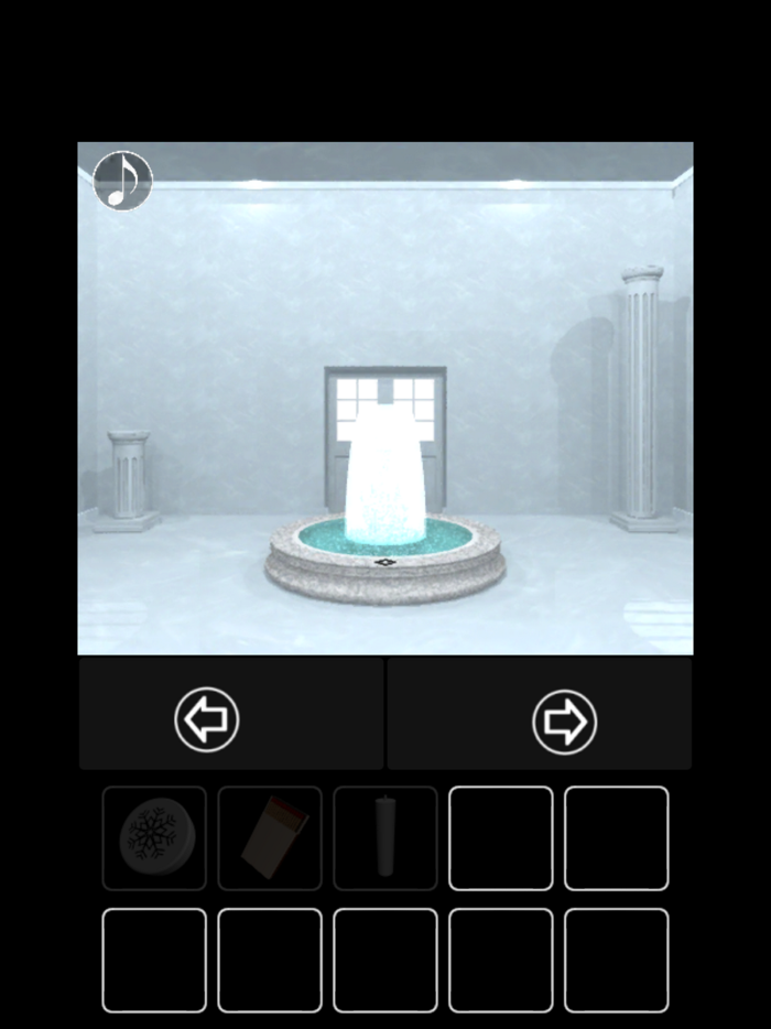 神殿からの脱出