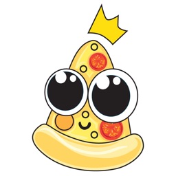 The Pizza Emoji Sticker