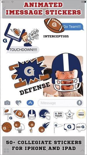 Georgetown Hoyas Animated+Stickers