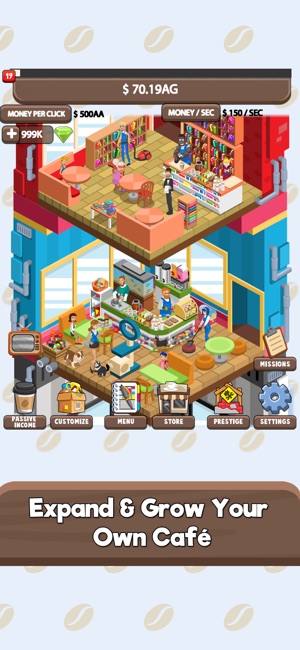 Idle Cafe Tycoon - Tap Story(圖3)-速報App