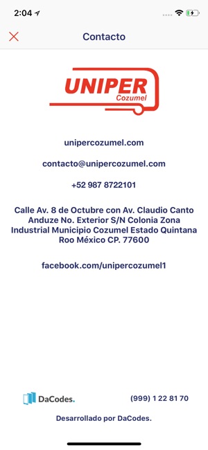 Uniper Cozumel on the App Store