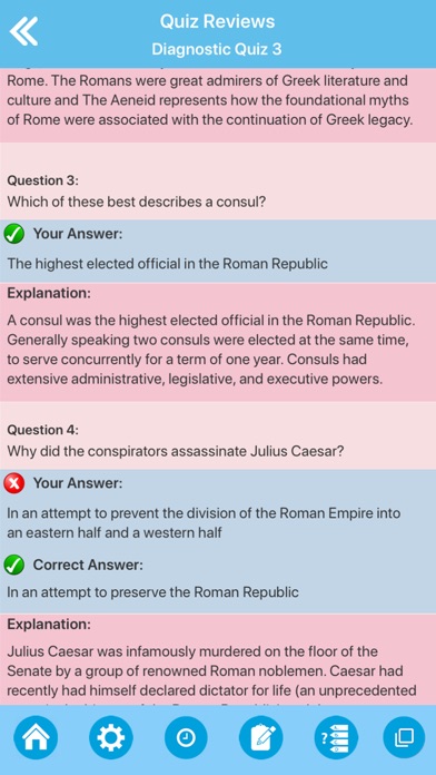 Ancient Rome History Quiz screenshot 3