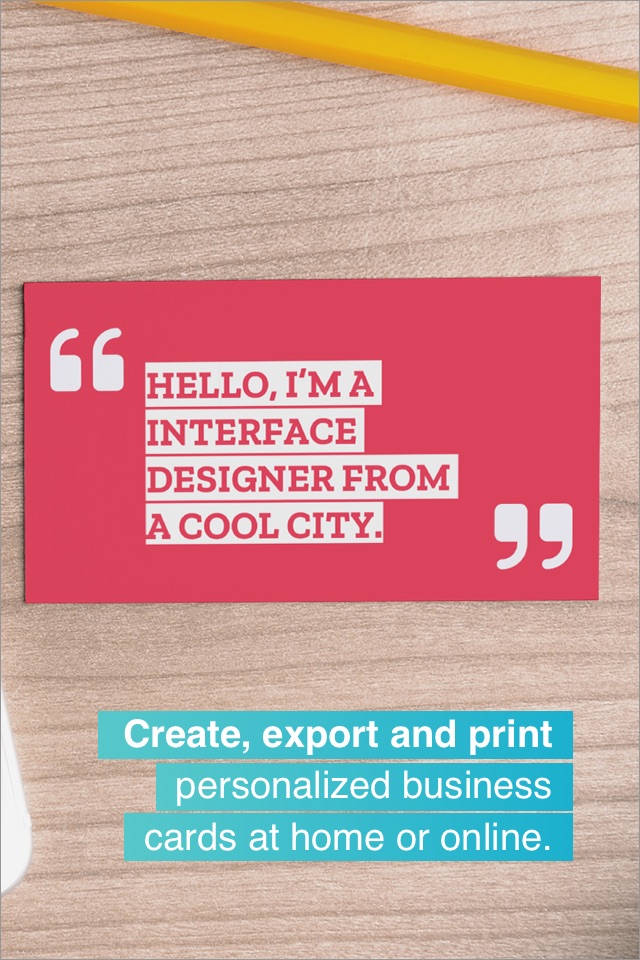 Print Business Card Maker screenshot 2