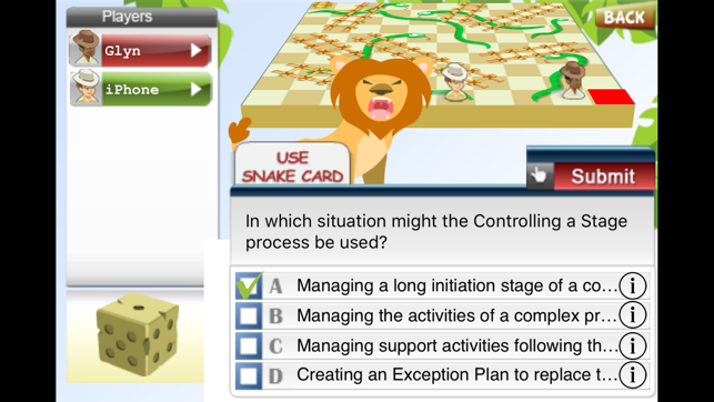 PRINCE2 Snakes & Ladders Game(圖2)-速報App