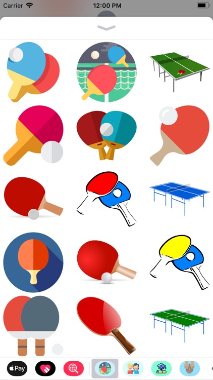 Ping Pong Sticker Pack Fun