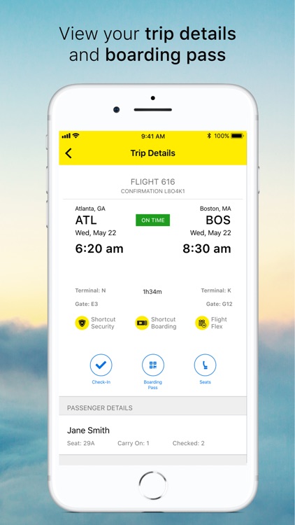 Spirit Airlines screenshot-3